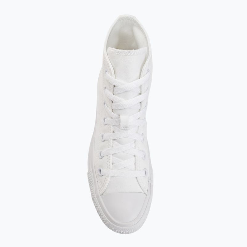 Кеди Converse Chuck Taylor All Star Classic Hi white/white/silver 5