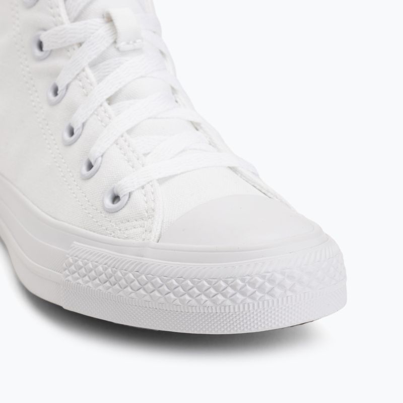 Кеди Converse Chuck Taylor All Star Classic Hi white/white/silver 7