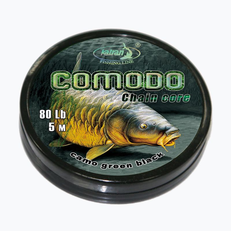 Плетена волосінь коропова Leadcore Katran Comodo Chain Core camo brown
