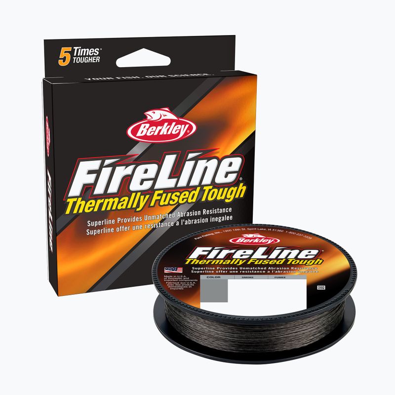 Волосінь плетена спінінгова Berkley Fireline Fused Orginal чорна 1553664