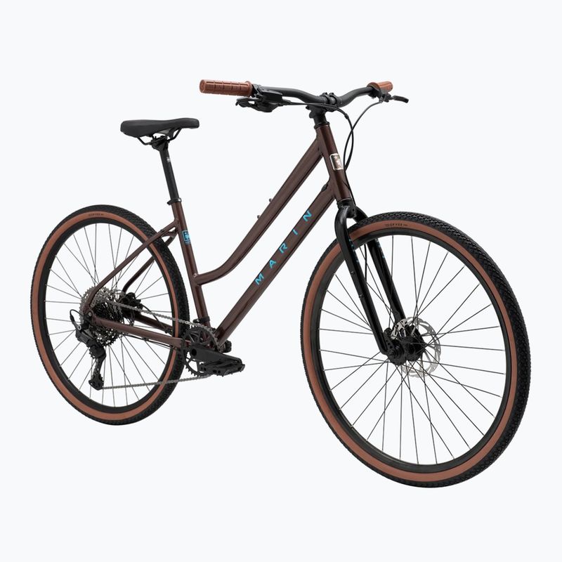 Велосипед кросовий жіночий Marin Kentfield 3 ST 700C коричневий 2