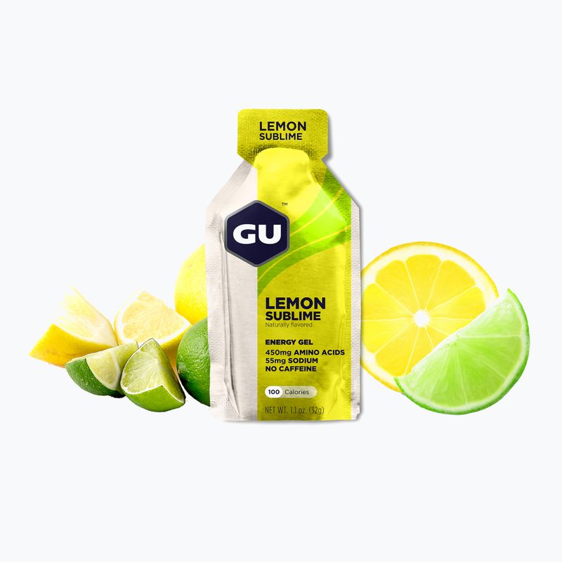 GU Energy Gel 32 г лимонний сублім 2