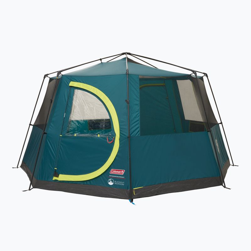 Намет кемпінговий 8-місний Coleman Cortes Octagon Blackout Bedroom green 2