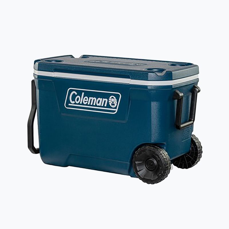 Холодильник туристичний Coleman 62Qt Wheeled blue