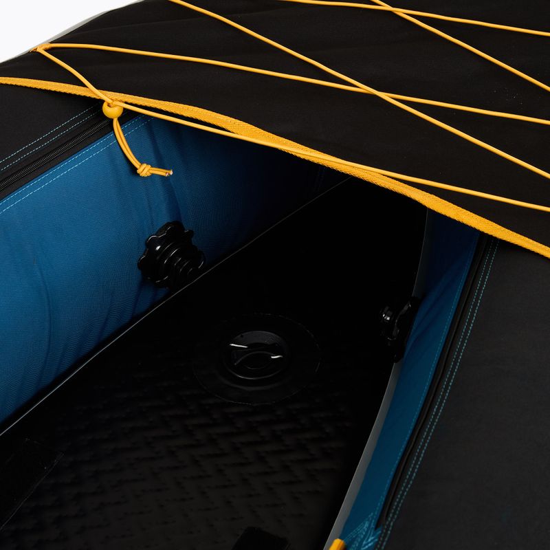 Синьо-чорна 3-місна надувна байдарка Sevylor Montreal 13