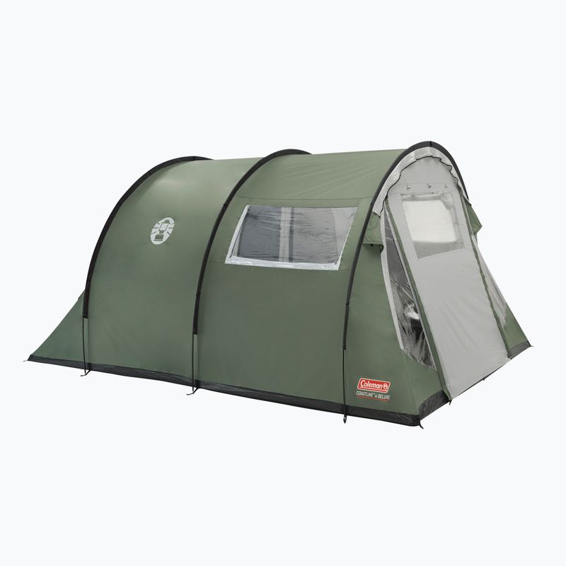 Намет кемпінговий 4-місний Coleman Coastline 4 Deluxe green