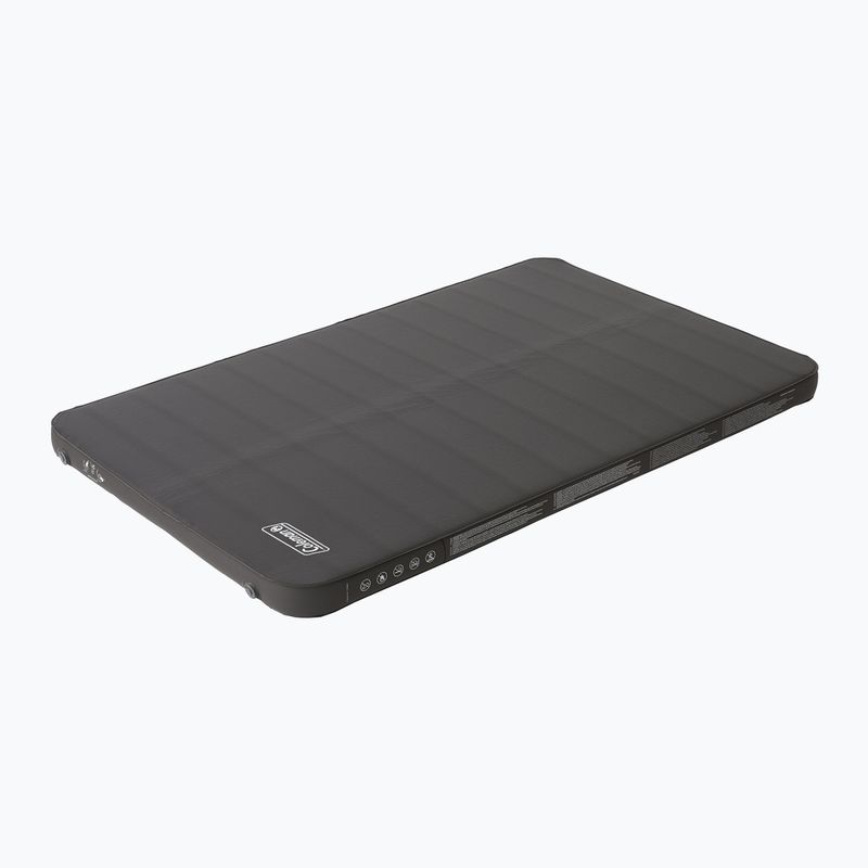 Двомісний сірий самонадувний килимок Coleman Supercomfort 7.5