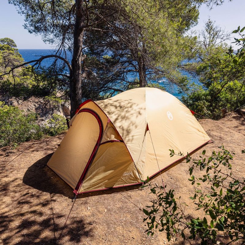 Намет кемпінговий тримісний Coleman Darwin Summer 3 + beige 8