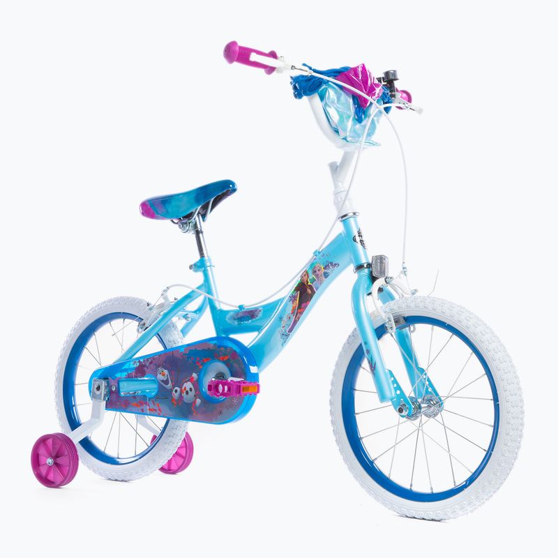 Дитячий велосипед Huffy Frozen EZ-Build 16" синій/білий/фіолетовий