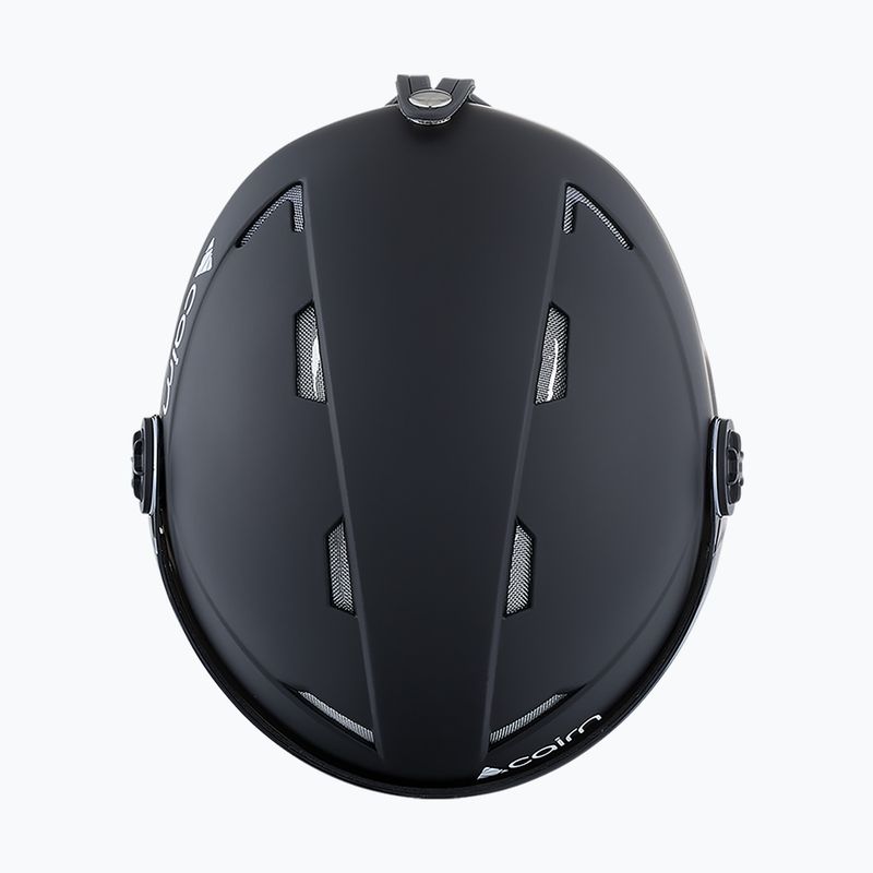 Шолом лижний дитячий Cairn Android Visor Jr matte black 3