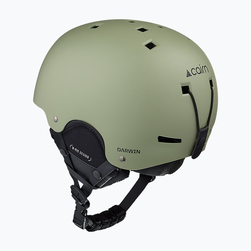 Шолом лижний Cairn Darwin mat light khaki 2