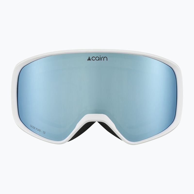 Окуляри лижні Cairn Glide Pure mat white sky 2