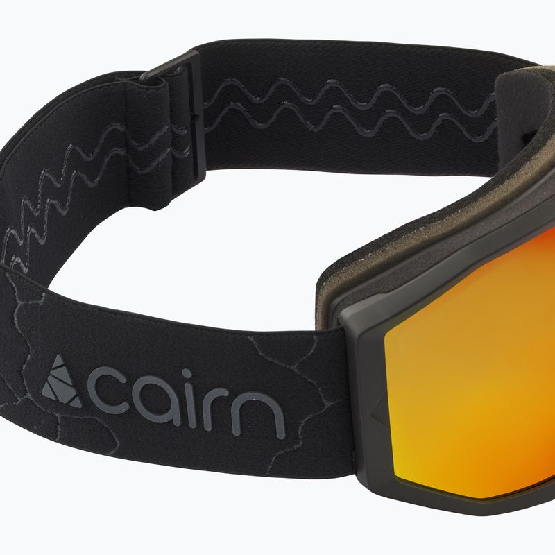 Окуляри лижні Cairn Frost Pure mat black red 6
