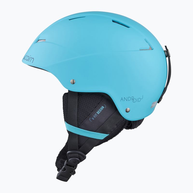 Шолом лижний дитячий Cairn Android Jr mat turquoise 2
