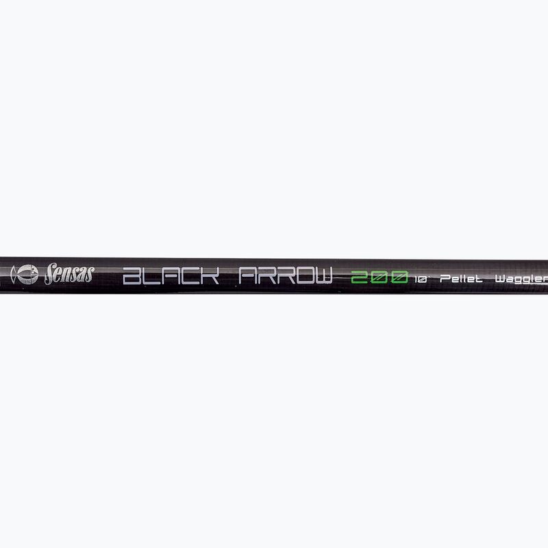 Вудка поплавкова Sensas Black Arrow Pellet Waggler чорна 61438 4