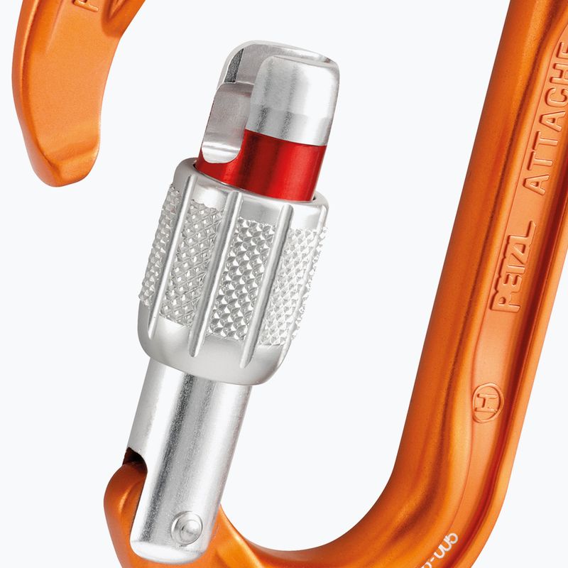 Карабін Petzl Attache помаранчевий M38A SL 3