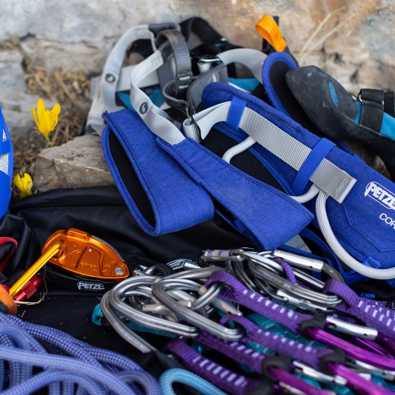 Страхувальний пристрій Petzl Grigri + помаранчевий D13A AG 2