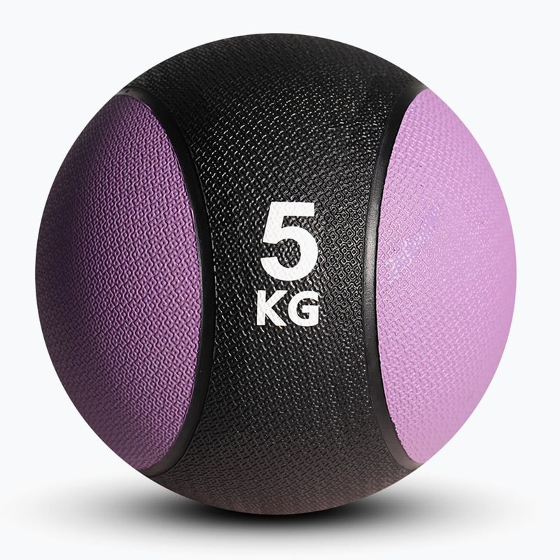 М'яч лікарський Sveltus Medicine Ball Rubber 5 кг violet/ black 2