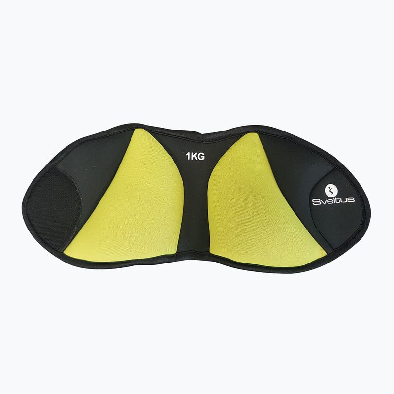Обтяжувачі на гомілку Sveltus Ankle Weight Cuff 1 кг 2 шт. green/ yellow 2