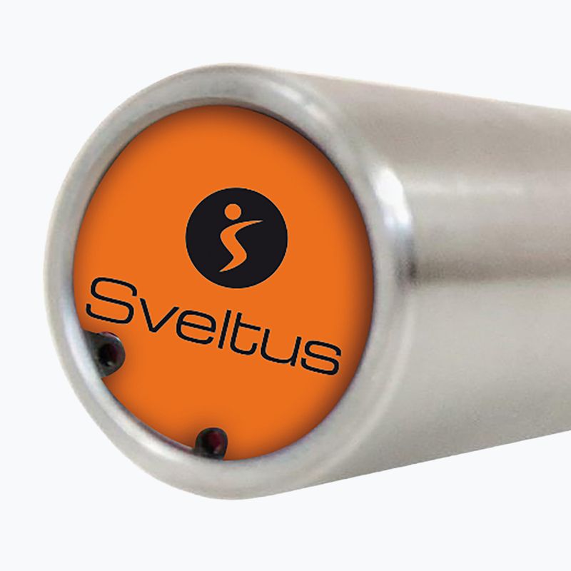 Гриф рівний Sveltus Training Bar + 2 Spring Collars 175 см chrome 6