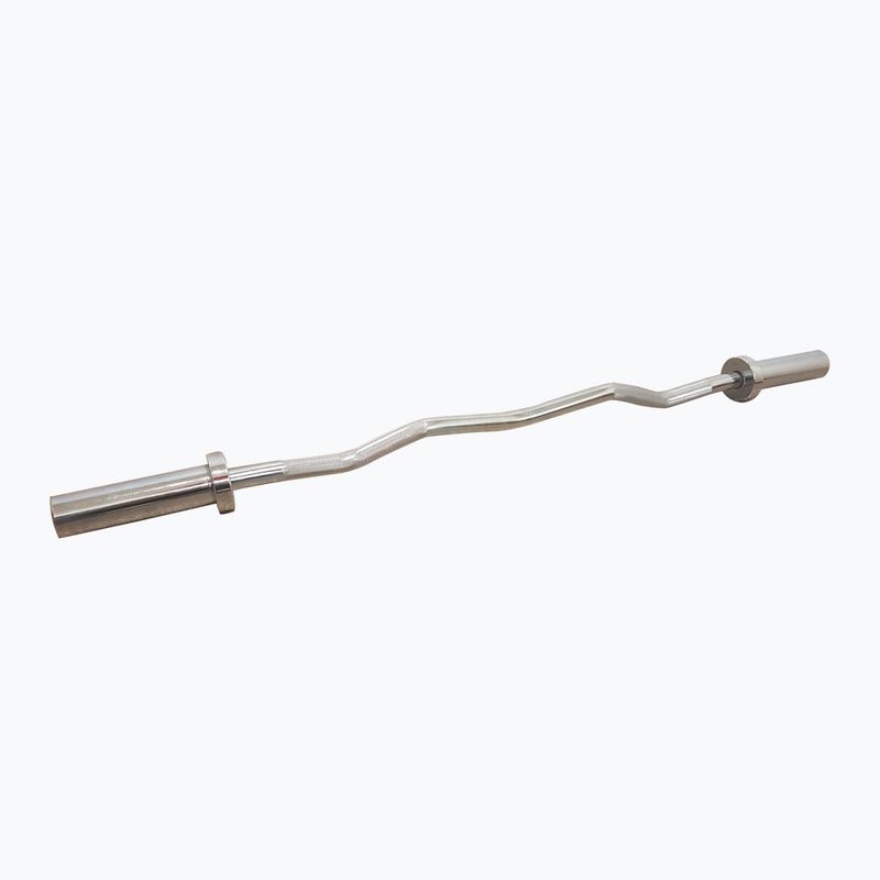 Гриф ламаний Sveltus Ez Curl Bar + 2 Spring Collars chrome 2