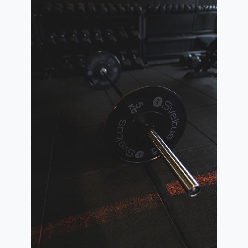 Диски бамперні олімпійські Sveltus Training Olympic Disc 5 кг black 2