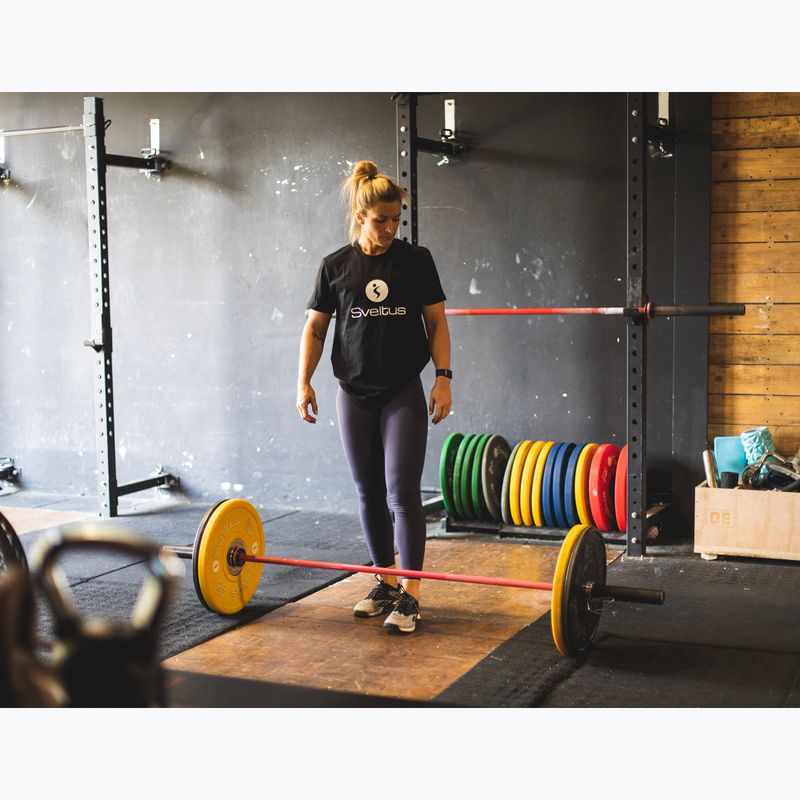 Диски бамперні олімпійські Sveltus Training Olympic Disc 5 кг black 4