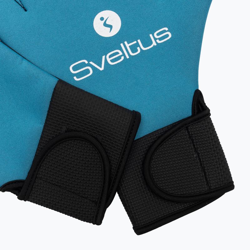 Рукаваці для аквафітнесу Sveltus 1840 Aqua black/blue 5