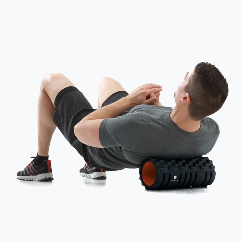 Ролик масажний Sveltus Foam Roller with Grid чорний 2515 3