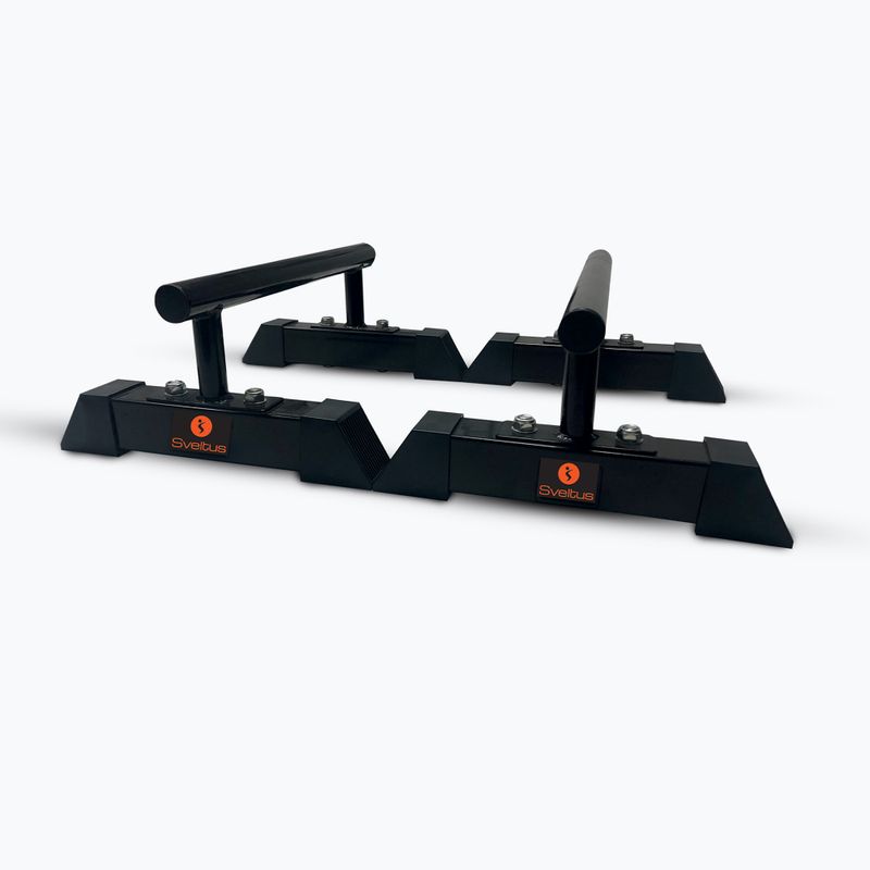 Ручки для віджимань Sveltus Parallette 2 шт. black