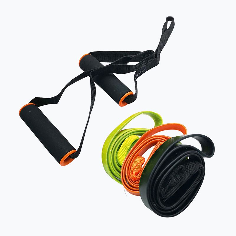 Експандер для тренувань Sveltus Fitness Elastic Bands 3 шт. green/ orange/ black 3