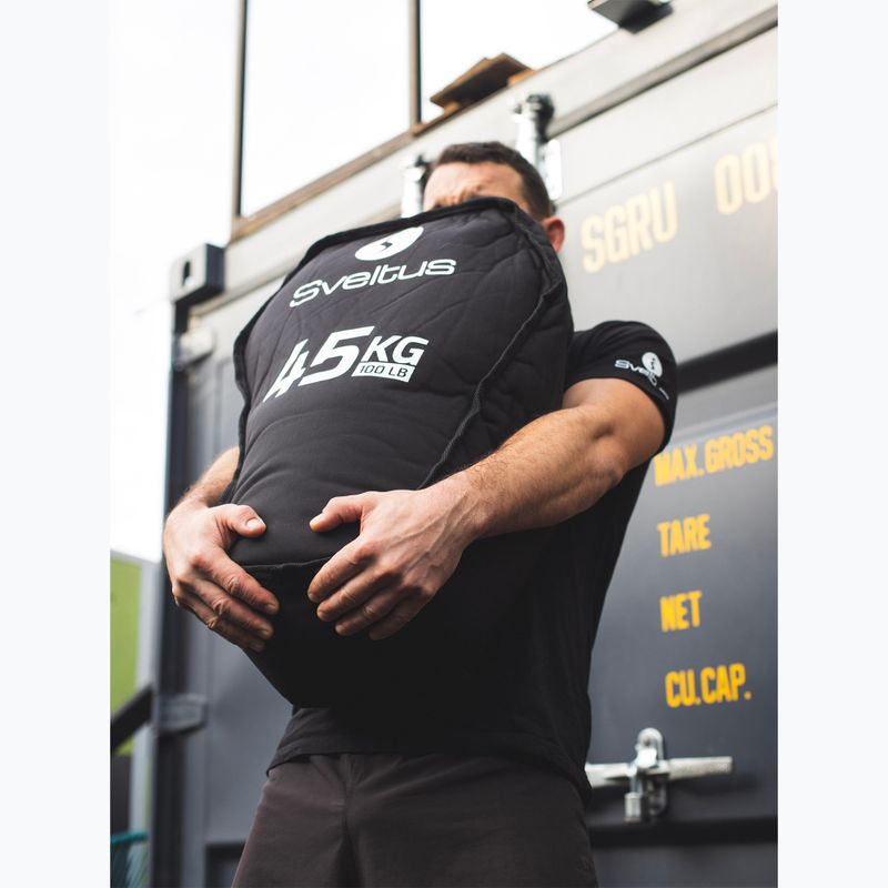 Мішок для тренувань Sveltus Husafell Bag 45 кг black 6