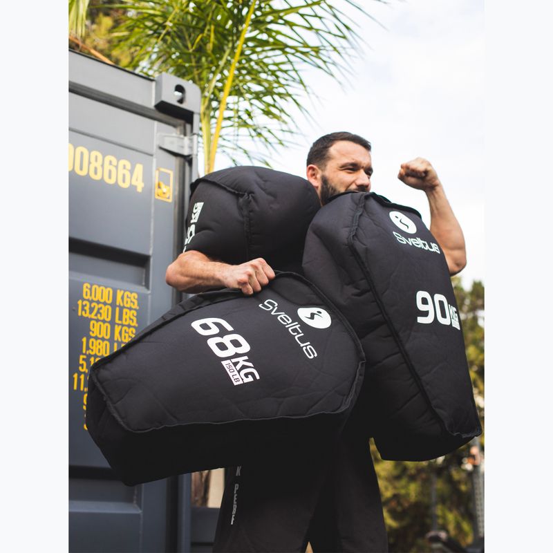 Мішок для тренувань Sveltus Husafell Bag 45 кг black 7