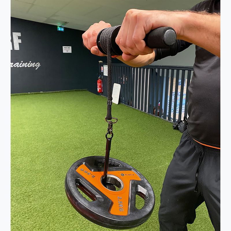 Пристрій для тренувань зап'ясть i передпліччя Sveltus Wrist Roller black 4