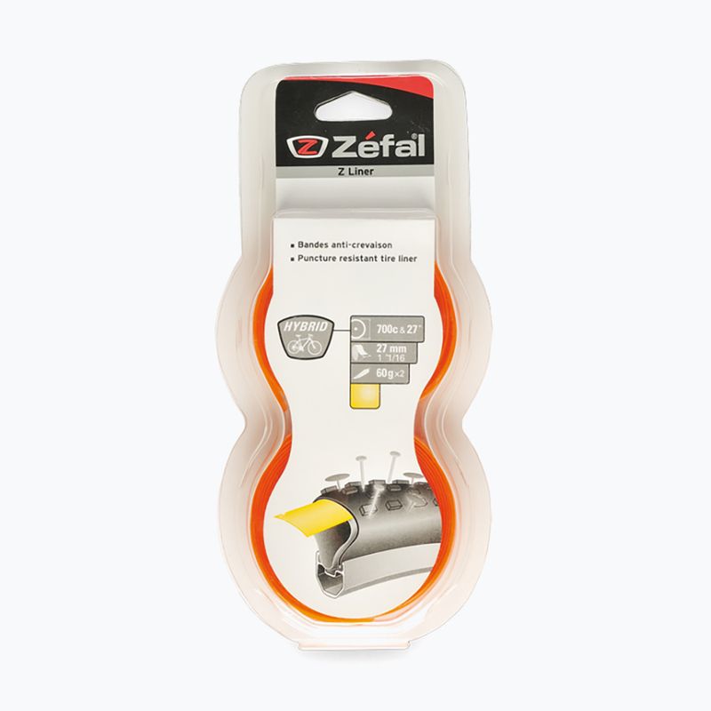 Накладки проти пробиття Zefal Z-Liner 27мм 2 шт. orange 2