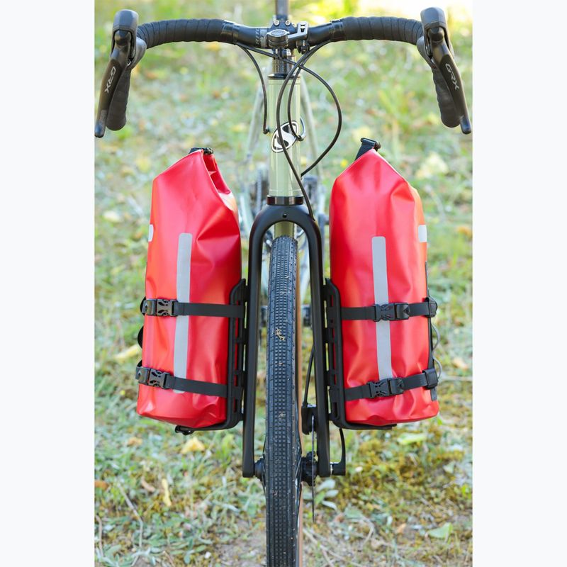 Сумка на велосипедну вилку Zefal Z Adventure Fork Pack & Holder червона ZF-7051 8