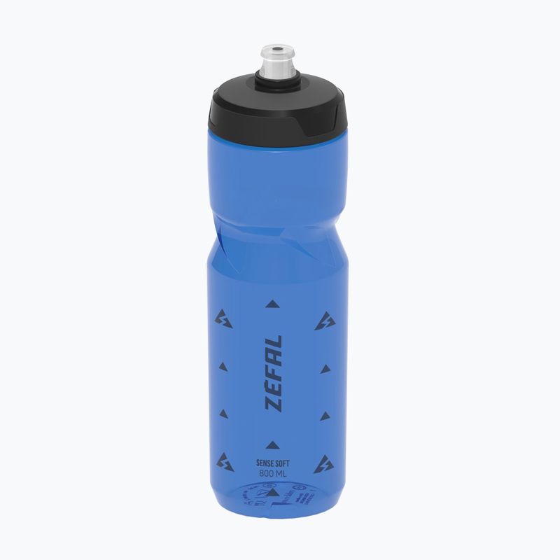 Пляшка велосипедна Zefal Sense Soft 80 Bottle блакитна ZF-157L 2