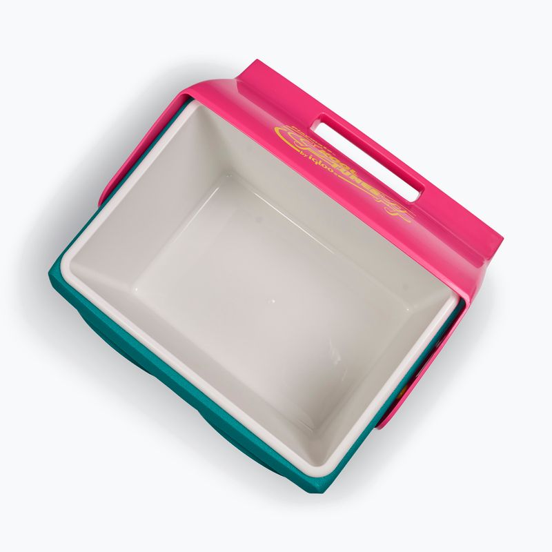 Холодильник туристичний Igloo Retro Playmate KoolTunes 13 l dark jade 6