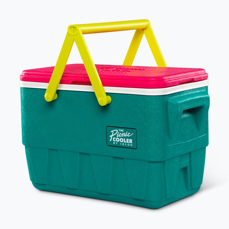 Холодильник туристичний Igloo Retro Picnic 25 Qt 23 l dark jade 2