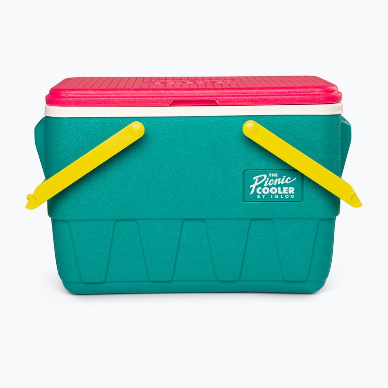 Холодильник туристичний Igloo Retro Picnic 25 Qt 23 l dark jade 3