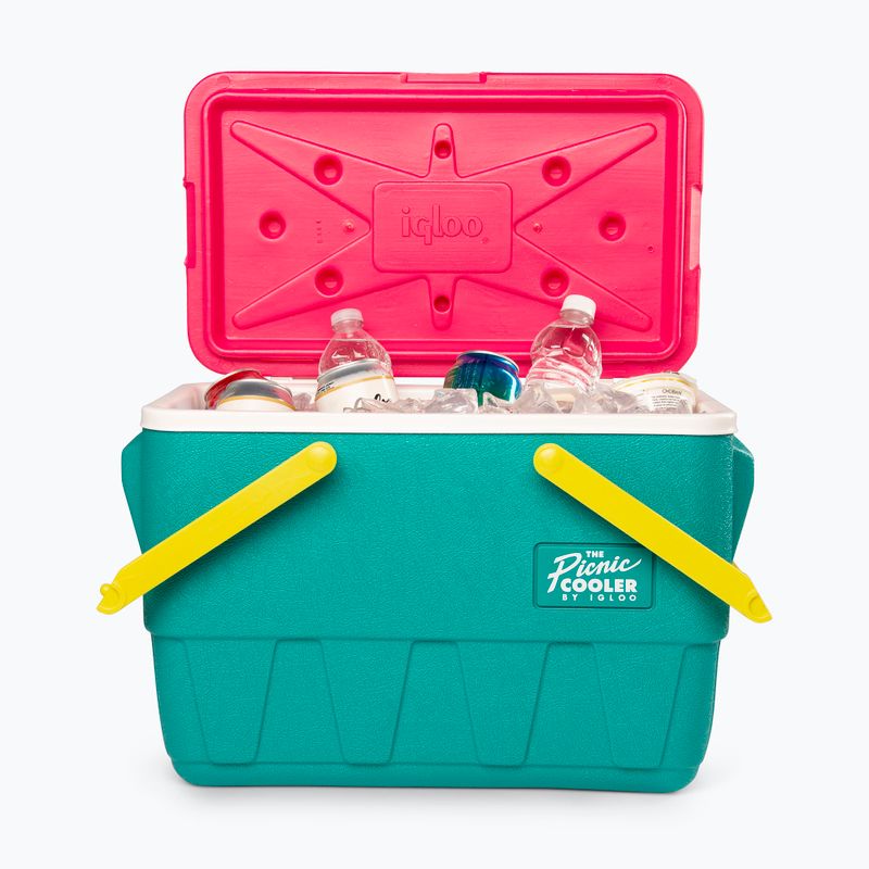 Холодильник туристичний Igloo Retro Picnic 25 Qt 23 l dark jade 9