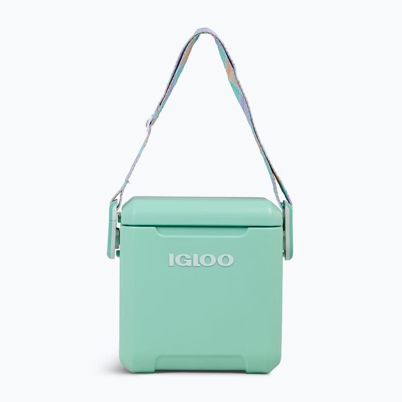 Холодильник туристичний Igloo Tag-A-Long Too 10 л seafoam zig zag