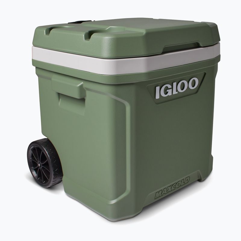Холодильник туристичний Igloo Ecocool Latitude 60 Qt Roller 56 л vintage green 3