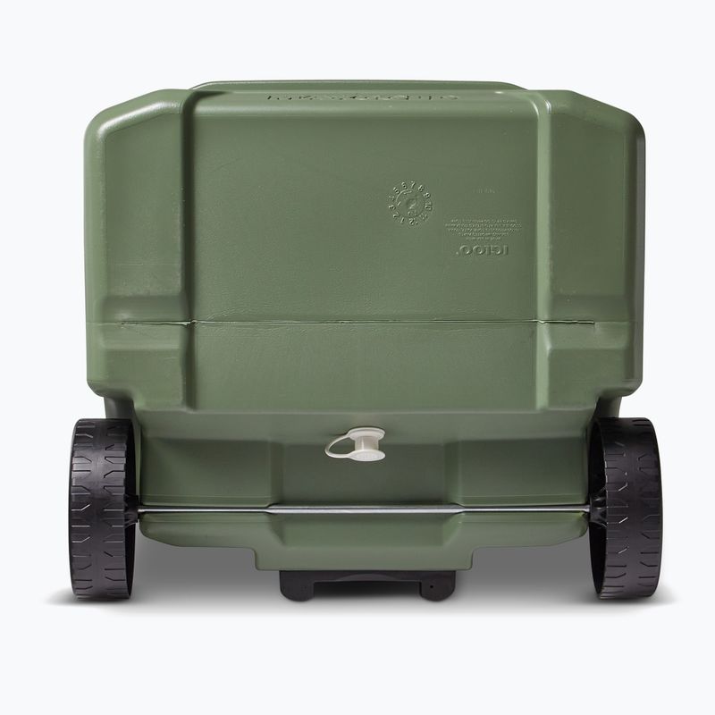 Холодильник туристичний Igloo Ecocool Latitude 60 Qt Roller 56 л vintage green 8
