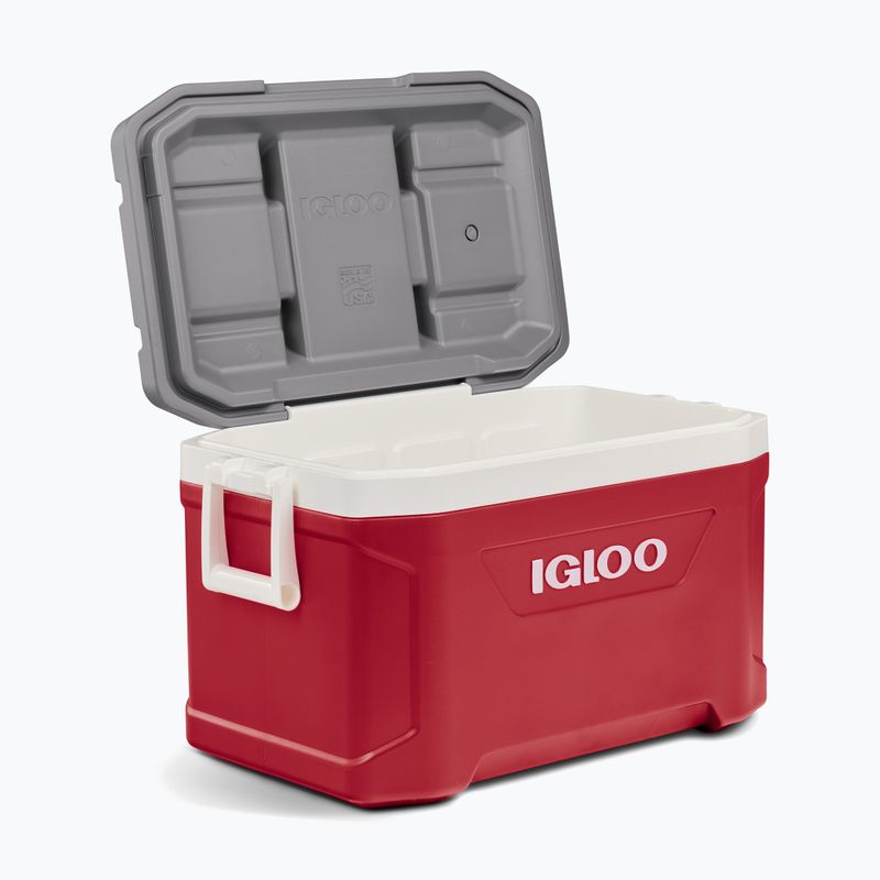 Холодильник туристичний Igloo Latitude 52 49 l industrial red 9