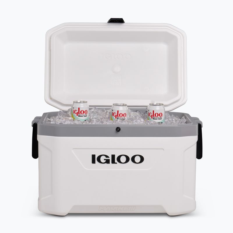 Холодильник туристичний Igloo Latitude Marine Ultra 54 51 л white/moonscape gray 10