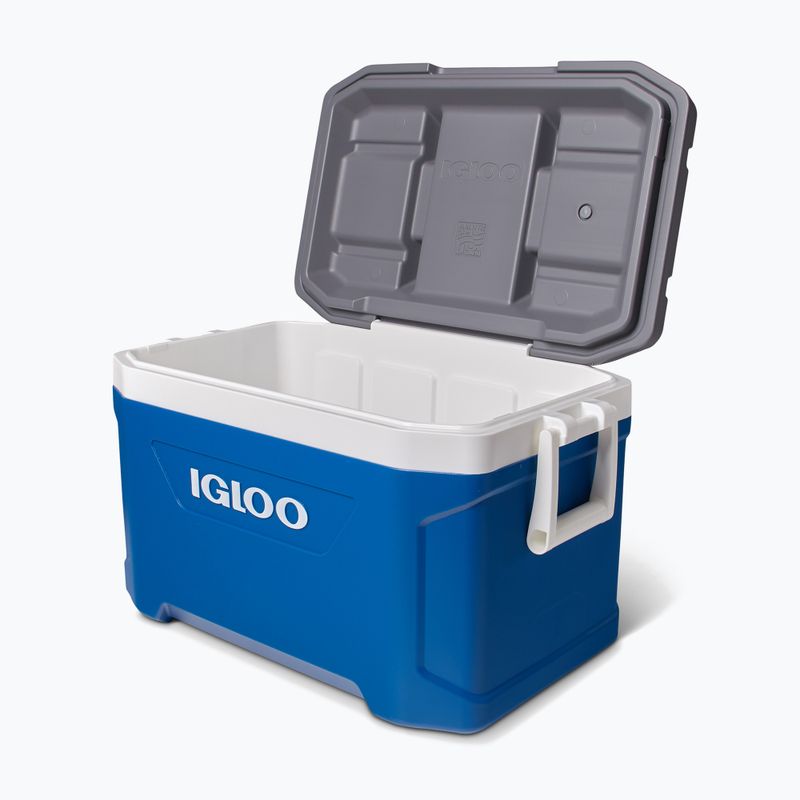 Туристичний холодильник Igloo Latitude 52 індиго синій/білий/метеорит 7