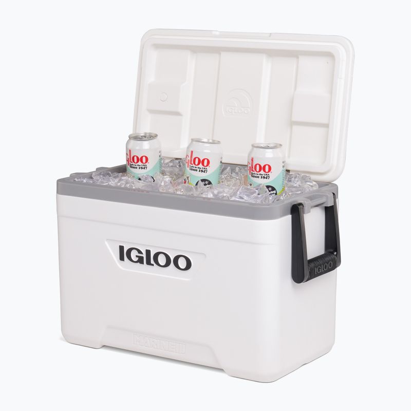 Холодильник туристичний Igloo Marine 25 Qt 23 л white/ moonscape gray 8