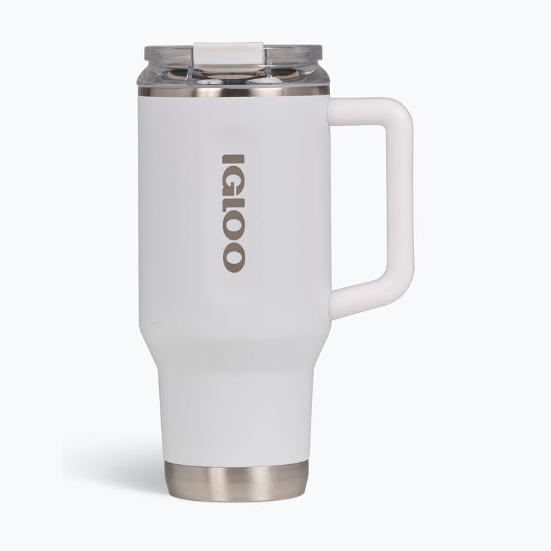 Кружка термічна Igloo Travel Flip n' Sip 960 мл white