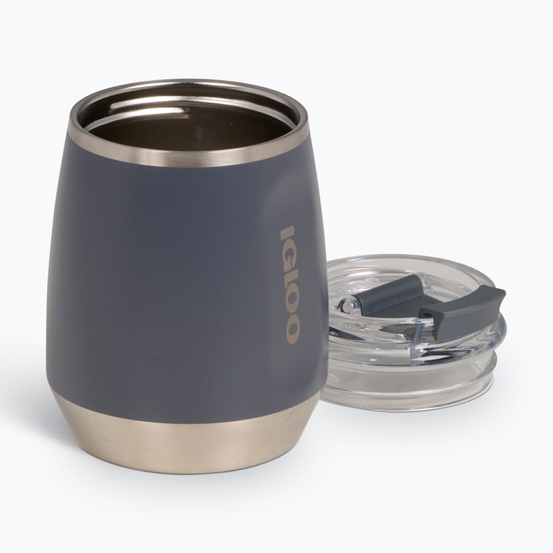 Кружка термічна Igloo Wine Tumbler 295 мл carbonite 2